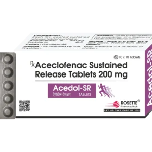 Acedol SR: Aceclofenac 200mg