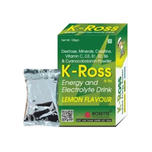 Zinc ORS Powder for Rehydration & Immunity – K-ROSS Lemon