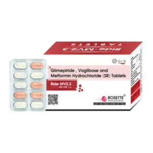 Metformin 500mg glimeperide 2mg Vogligose 0.3mg