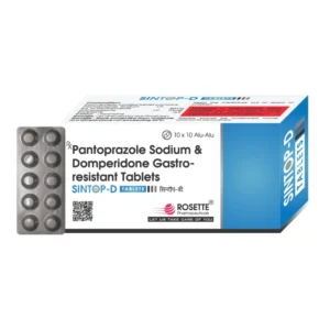 Pantoprazole 40mg Domperidone 10mg tablet
