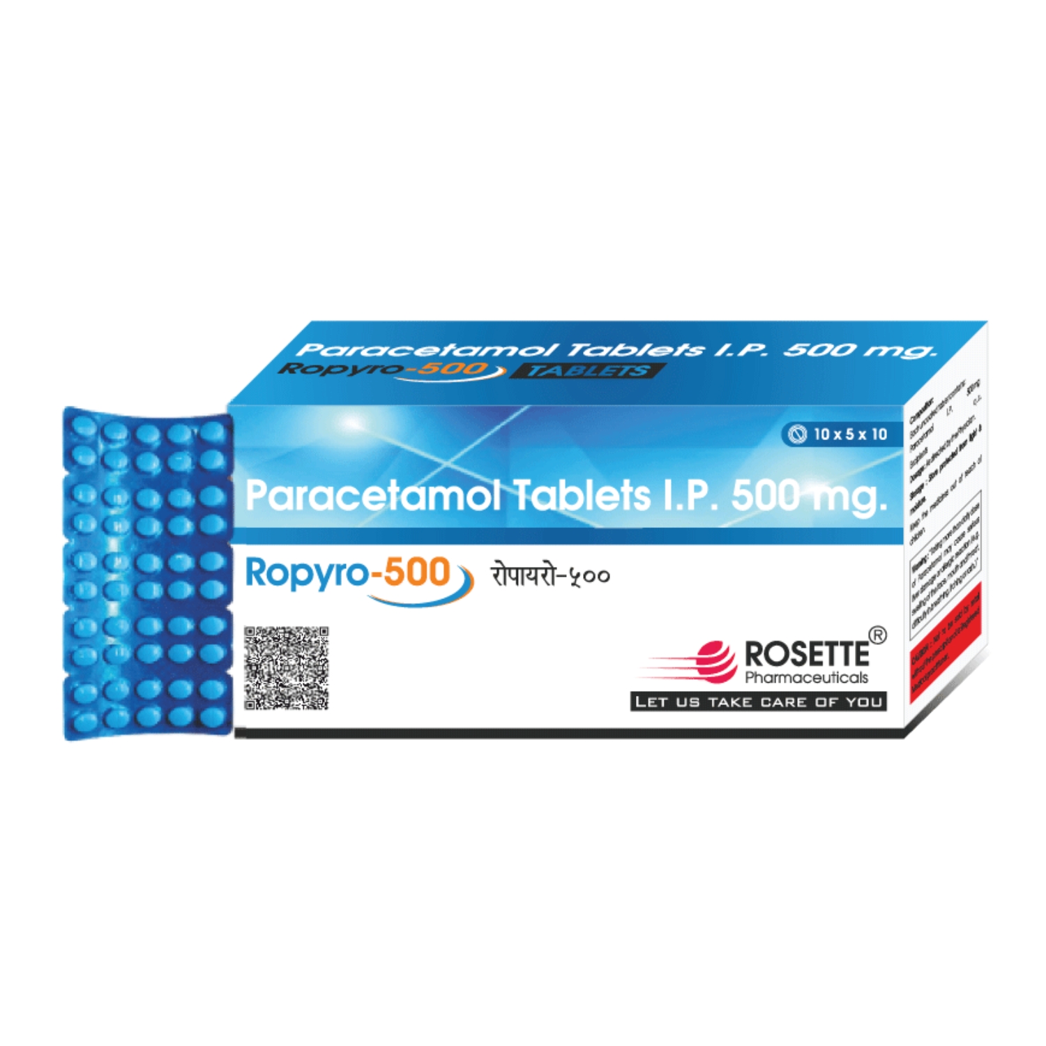 Paracetamol 500mg tablet