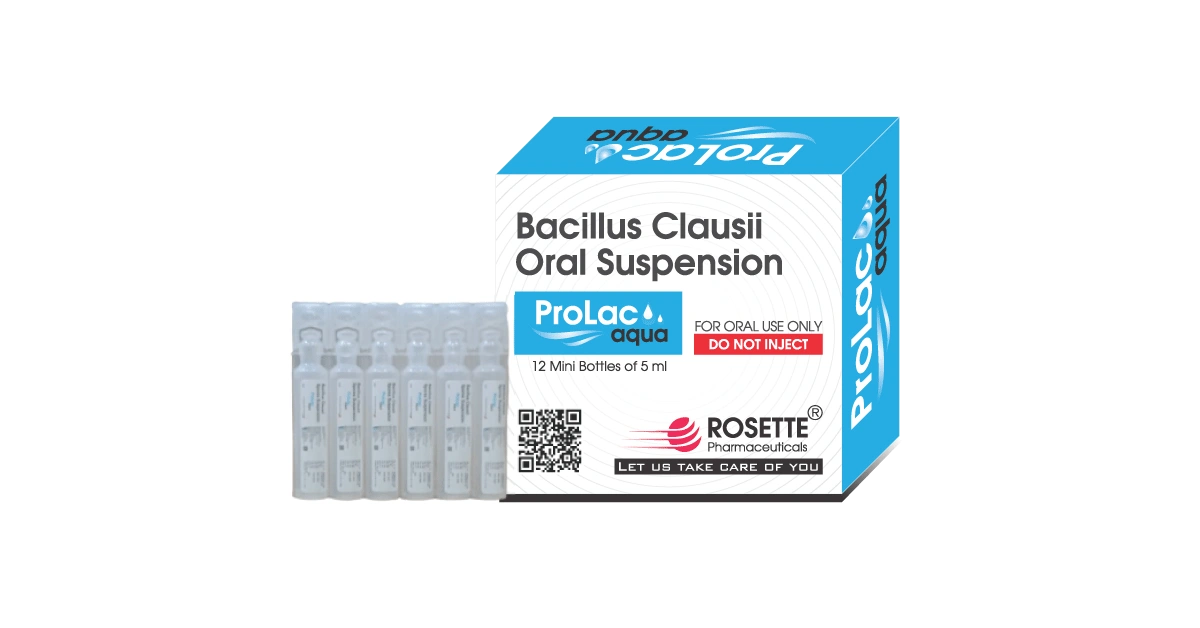 Bacillus Clausii Suspension | Prolac Aqua Suspension