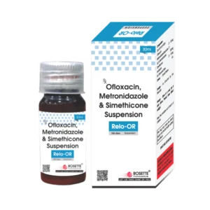 Ofloxacin Metronidazole Simethicone Suspension | Relo OR