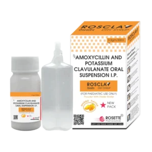 Rosclav Dry Syrup with Sterile Water