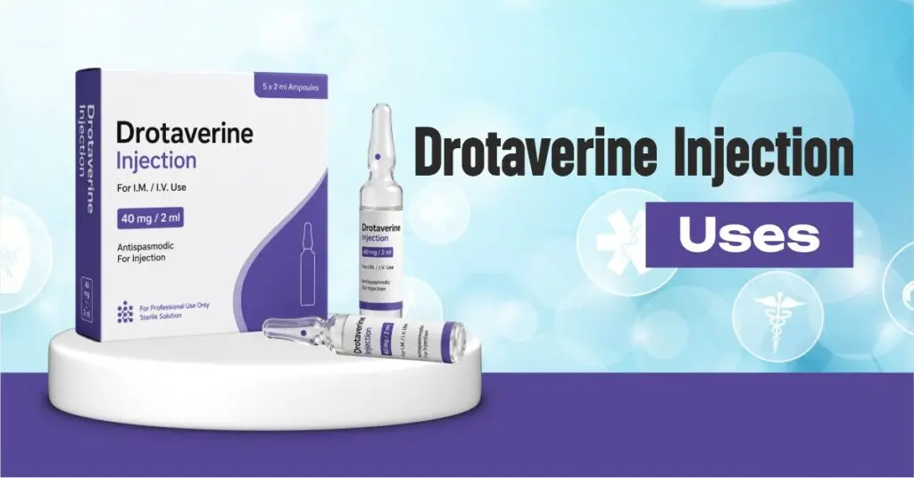 drotaverine injection uses