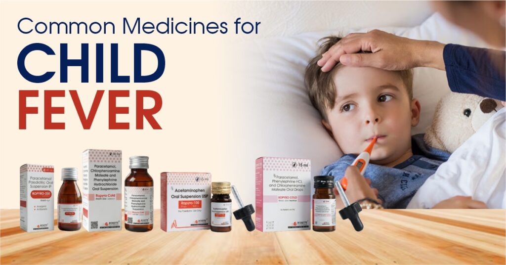 Common medicines for child fever