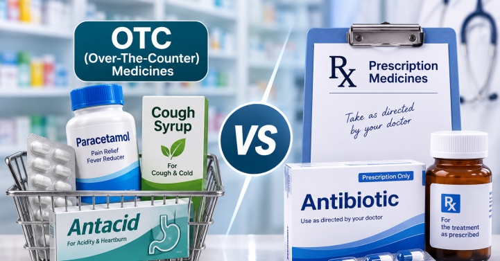 OTC vs Prescription Medicines
