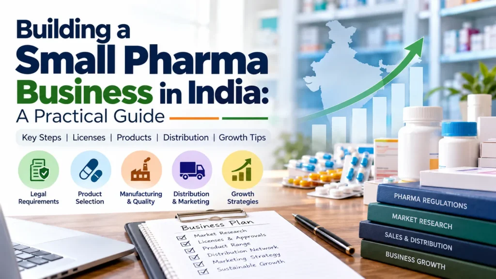 Building a small pharma business in India