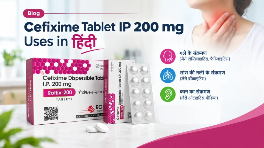 Cefixime Tablet IP 200 mg Uses in Hindi