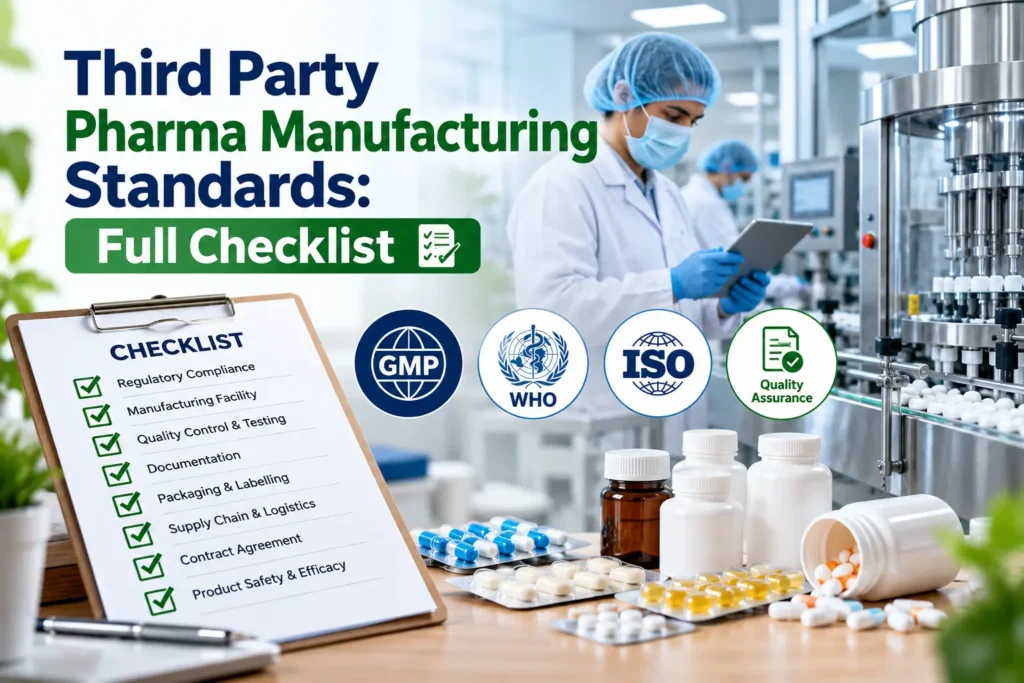 Third Party Pharma Manufacturing standards